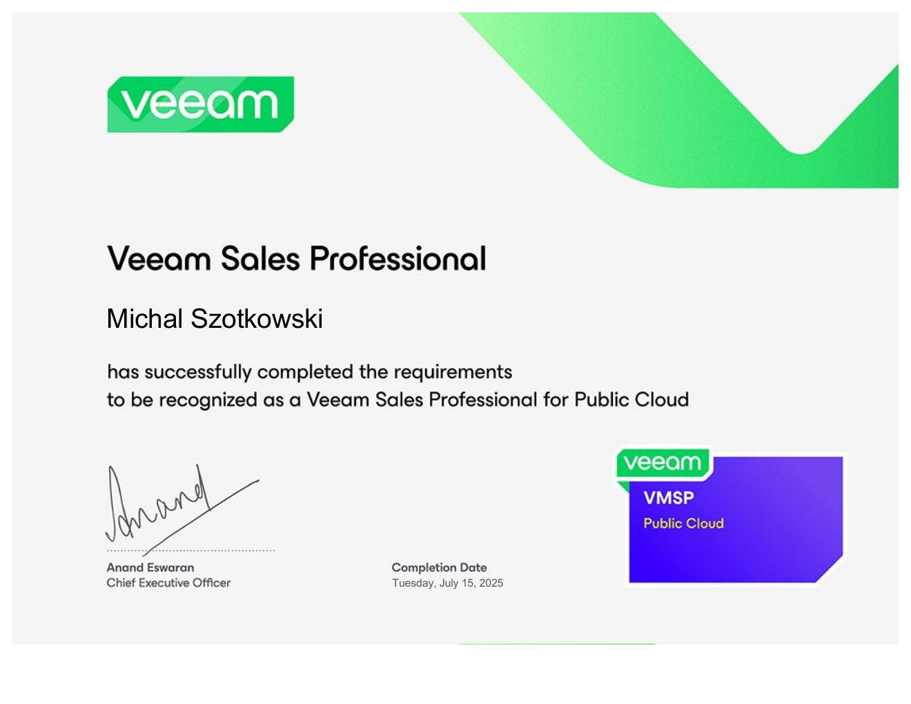 VMSP Public Cloud